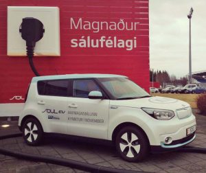 coche electrico en Islandia