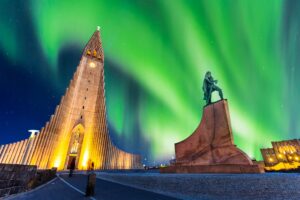auroras boreales desde Reykjavík