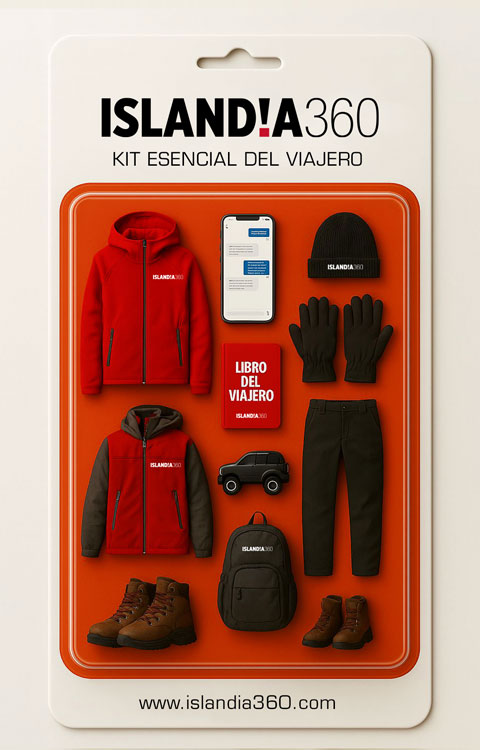 Kit Viajero del viaje a Islandia ia Ropa y que llevar a islandia