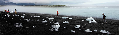 PLaya de los Diamantes de Islandia